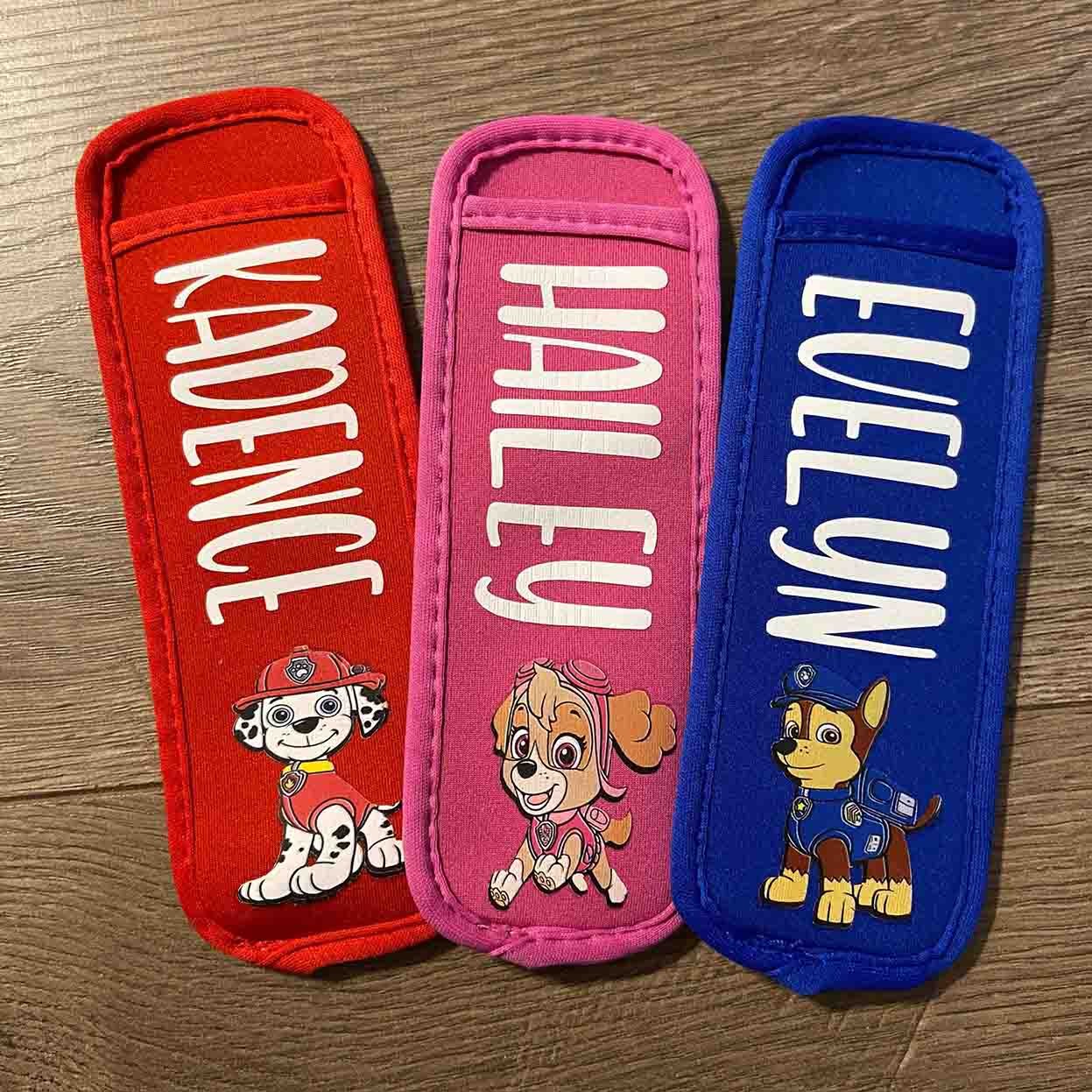 Personalized Popsicle Holder Ice Pop Sleeve Party Favors For Kids Gifts Ideas