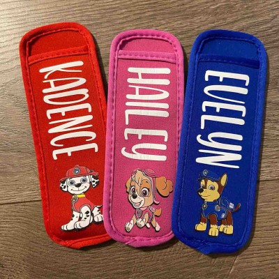 Personalized Popsicle Holder Ice Pop Sleeve Party Favors For Kids Gifts Ideas