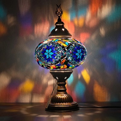 Handmade Turkish Moroccan Table Lamp Unique Home Decor