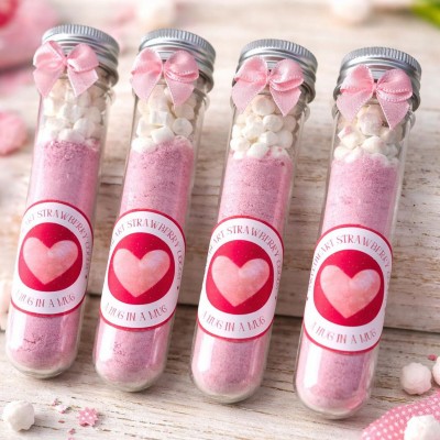 Gourmet Hot Cocoa Gift Set with Chocolate Shots and Drink Mix for Gifts Party Favors and Special Occasions