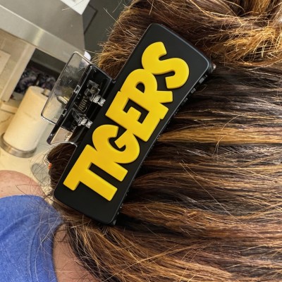 Custom Sports Team Hair Clips Personalized Game Day Hair Claw Clips
