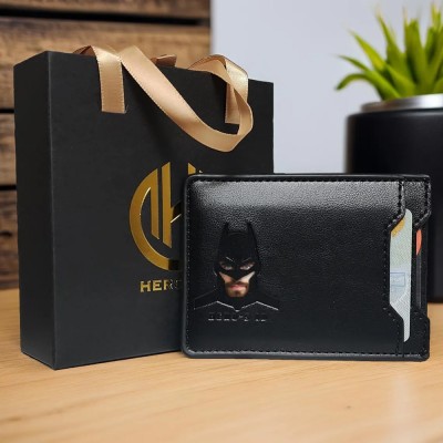 Personalized Bat ID Card Holder Leather Wallet Unique Gift For Dad Husband Father's Day Gift