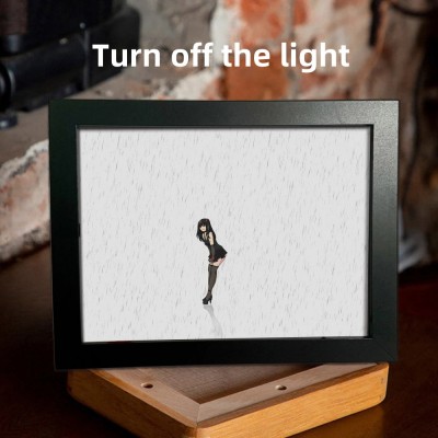 Cool Sports Car Night Light Art Painting Frame For Car Lover Gift