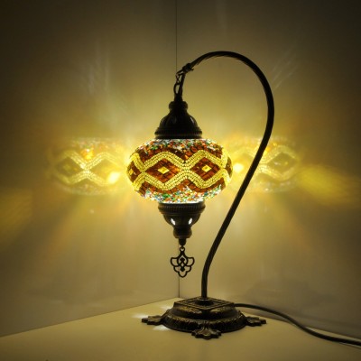 Handmade Turkish Moroccan Table Lamp Unique Home Decor