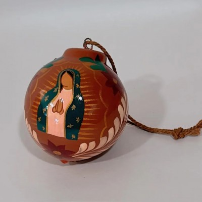 Hand-Painted Clay Christmas Ornament