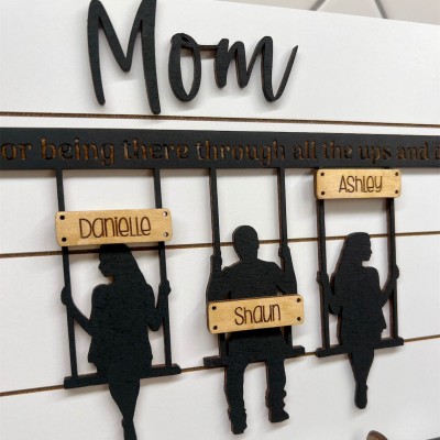 Personalized Swing Set Sign For Mother’s Day Gift