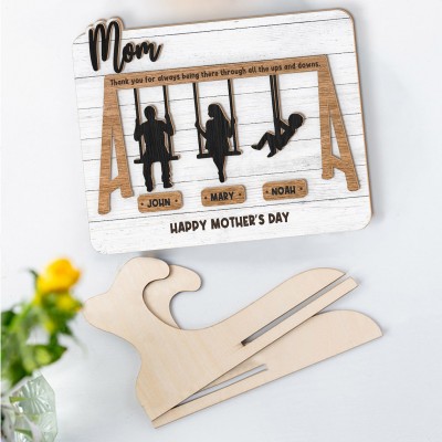 Personalized Swing Set Sign For Mother’s Day Gift